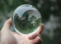 La décoration en cristal transparente de boule en verre ouvre le diamètre de 2 - de 30cm facultatif