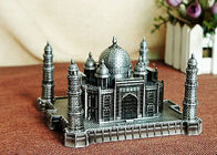 Reproduction de renommée mondiale de l'Inde le Taj Mahal de modèle de bâtiment DIY de cadeaux matériels de métier en métal