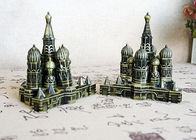 Modèle de bâtiments de Kremlin plaqué par antiquité de cadeaux de métier du service des douanes DIY