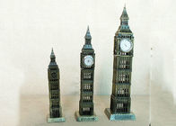 Matériel célèbre de fer de statue d'horloge de Londres Big Ben du décor DIY de cadeaux à la maison de métier