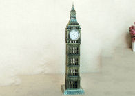 Matériel célèbre de fer de statue d'horloge de Londres Big Ben du décor DIY de cadeaux à la maison de métier