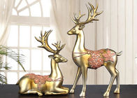 Les arts de résine de renne de Noël et les métiers autoguident/l'utilisation décoration d'hôtel