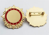Badge le type zinc de médailles/matériel alliage gravés par coutume de bidon pour le service militaire