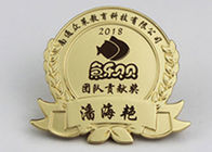 Les médailles gravées par souvenirs d'entreprise de revendeurs attribue le logo de coutume d'épaisseur de 3-5mm