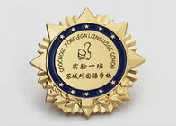 Forme faite sur commande des souvenirs 2D/3D de Pin de médailles de sports en métal vide pour l'examen d'étudiants