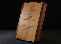 Récompenses légères d'étudiant de plaque en bois solide de bouclier de 504 grammes d'examen final