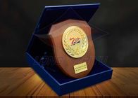 Décorations de Square Custom Trophy Awards Wood Gift Box Package As Company