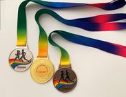 Médailles faites sur commande de sports en métal 70mm de souvenirs de marathon