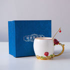 Diamètre métiers ou cadeaux à la maison en céramique de décorations de tasse de café de 3,2 pouces