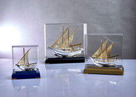 Souvenirs arabes en alliage de zinc de culture de bateau de pêche en tant que logo fait sur commande de cadeaux d'affaires disponible