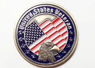 Style fait sur commande militaire de vétéran des Etats-Unis de médailles de sports avec le symbole d'Eagle
