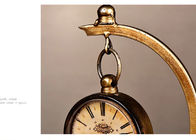 Matériel antique de fer d'horloge de Tableau de style de décoration de maison/bureau fait