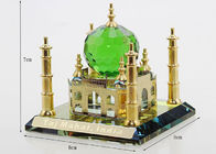 La reproduction en cristal miniature 80*80*70mm du Taj Mahal pour le voyage commémorent