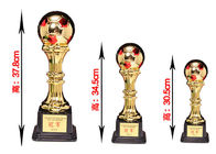 La récompense de matière plastique d'ABS met en forme de tasse des trophées pour des concours du football