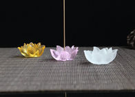 Couleurs de l'encensoir trois de métiers de décorations de maison de conception de fleur de Lotus facultatives