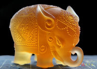Mascotte animale d'éléphant de métiers à la maison de décorations colorée par ornement de résidence de villa